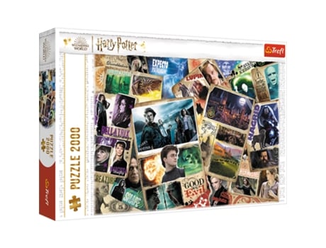 Puzzle Harry Potter 2000 Peças. Harry Potter Heróis Trefl 27123 Trefl Puzzle