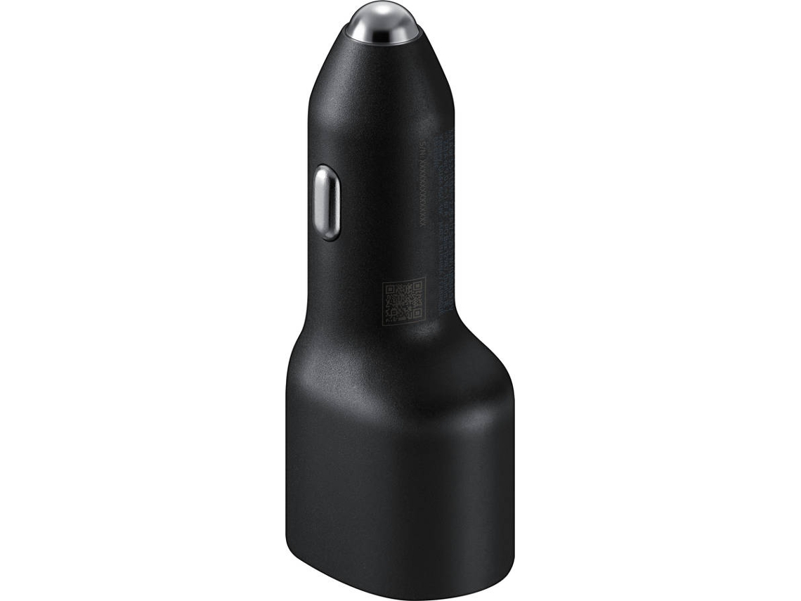 Carregador Auto SAMSUNG Duo (USB-C - 40 W - Preto)