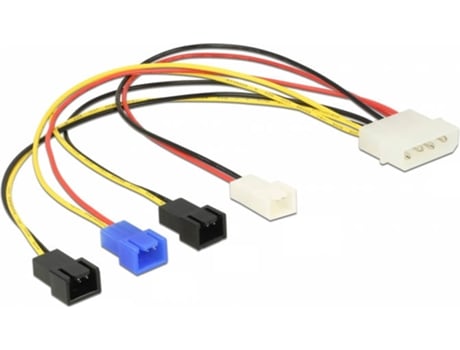 DELOCK - Cabo de Alimentação 4Pin Molex > 4x 2Pin 20cm