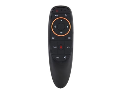 CP G10S Universal Smart Tv Air Mouse Assistente de Voz Remoto Sem Fio / Ir e Giroscópio Preto