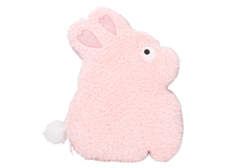 Primerox brinquedo de Pelúcia de Coelho Macio Travesseiro Decorativo para Sala Quarto Escritório 45cm