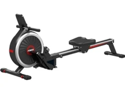 Máquina De Remo Doméstica Peso Máx 150kg, Silenciosa, Magnética, Com Visor Lcd, 16 Níveis De Resistência, Trilho Extra Longo Dskeuzeew