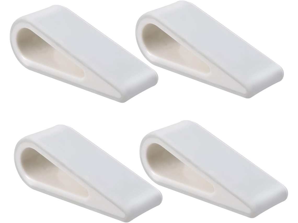 Conjunto De 4 Suportes Para Laptop Em Plástico E Silicone.