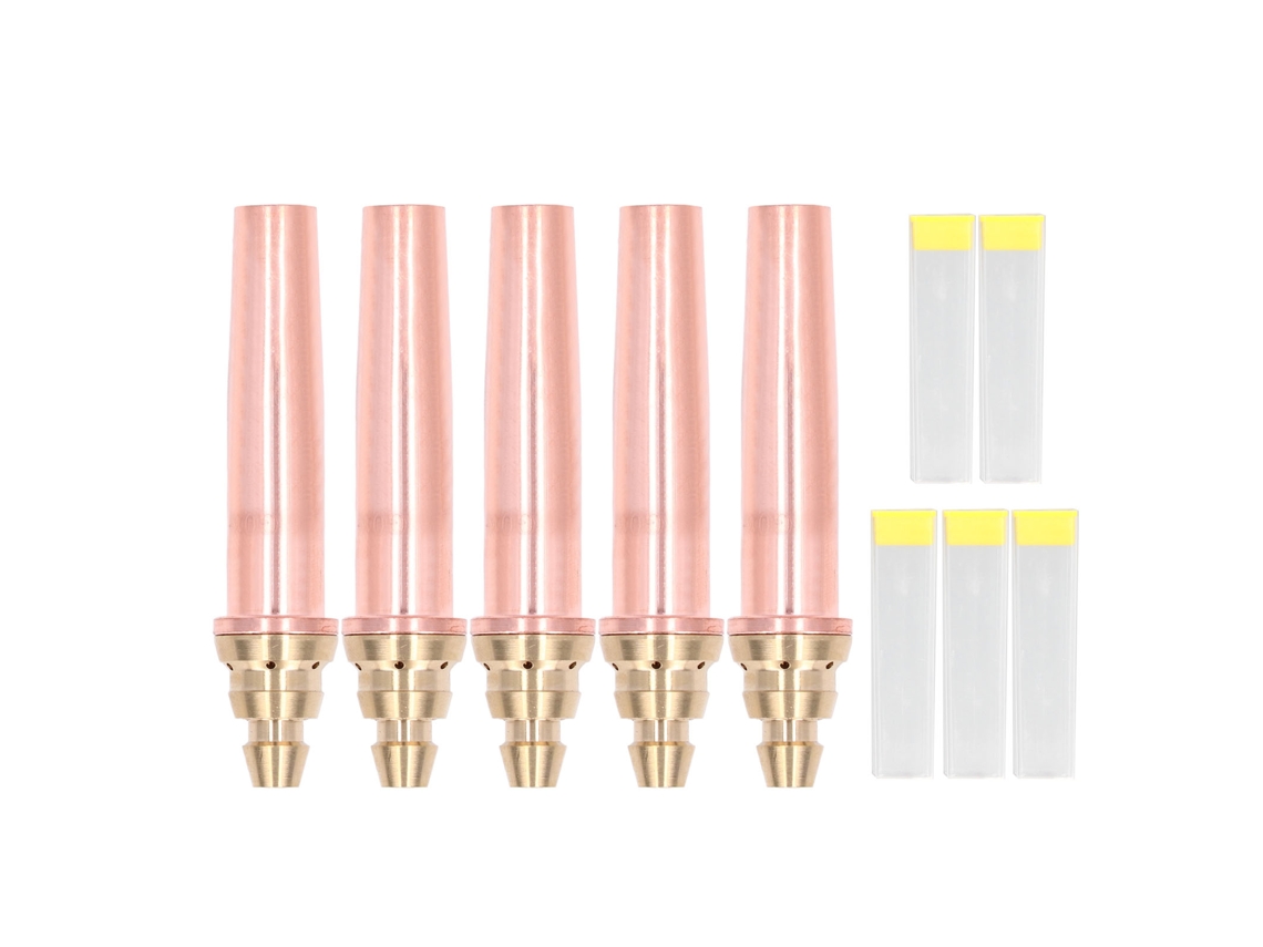 Conjunto De 5 Bicos De Corte Para Máquina De Solda Isobárica A Gás Propano, Consumíveis Para Tocha G03, 9
