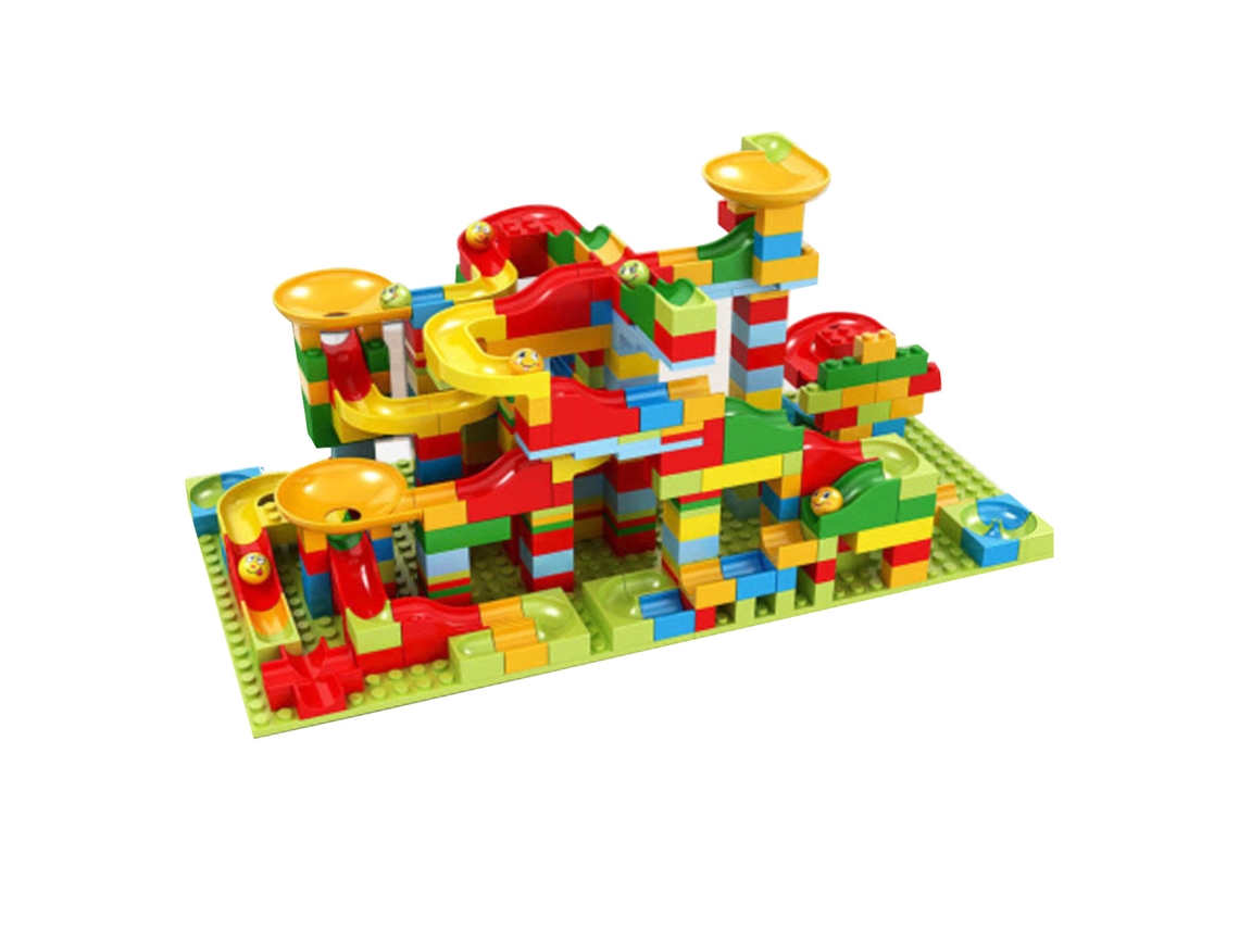 Brinquedo De Bloco De Escorregador 336 Partículas Plástico Diy Educação Infantil Presente Para Crianças 3-6 Anos