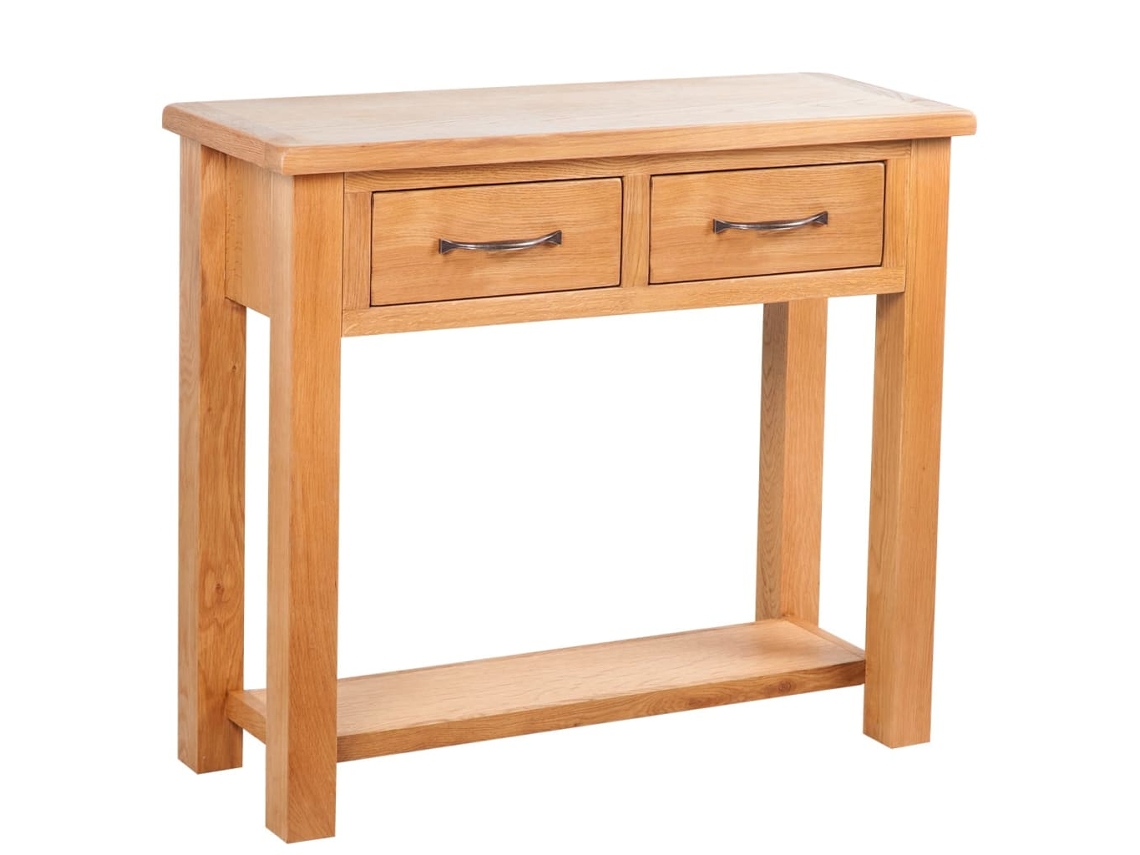 Console Table, Console Tables Vidaxl Marrom Madeira