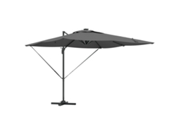Guarda Sol Roma Cantilever Vidaxl Antracite Alumínio (286x285x270 Cm)
