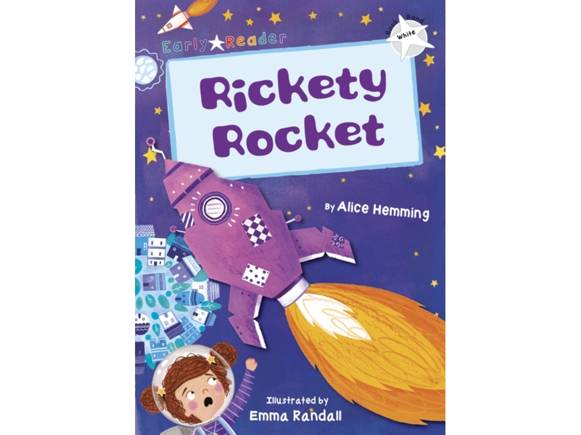 Livro Rickety Rocket de Alice Hemming (Inglês)