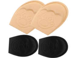 2 Pares De Palmilhas Acolchoadas, Reutilizáveis E Antiderrapantes Para O Calcanhar, Ideais Para Uso Diário E Conforto Ao