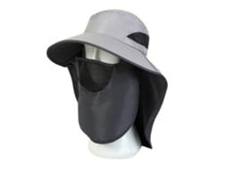 Chapéu de Proteção Uv com Flap para Hiking e Pesca