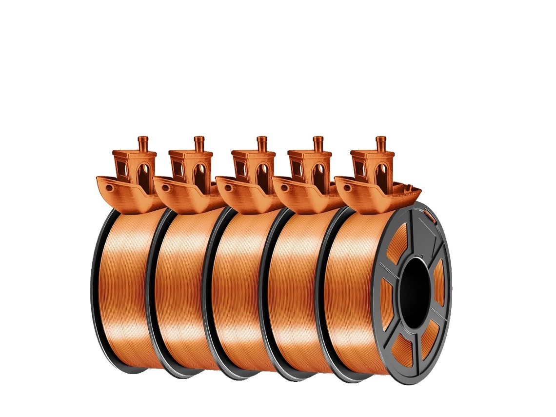 Filamento Para Impressora 3d, Material De Seda, Diâmetro De 1,75mm, Seda Rc 5roll Oem