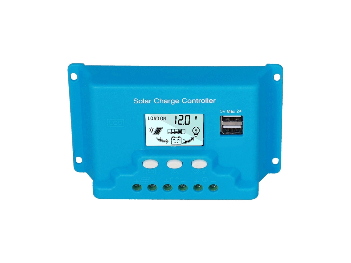 Controlador De Carga Solar Lcd Com Proteção Contra Transbordamento E Usb Para Uso Industrial Olysi Shop