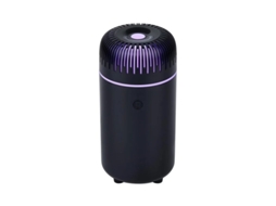 Difusor De Óleo Para Carro Usb 2 Modos Luz Colorida Silencioso Bestvite Preto