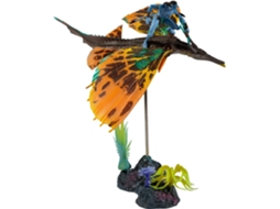Figura Jake Sully e Skimwing Avatar com Base Coral 22 Cm (Idade minima recomendada: 6 anos)