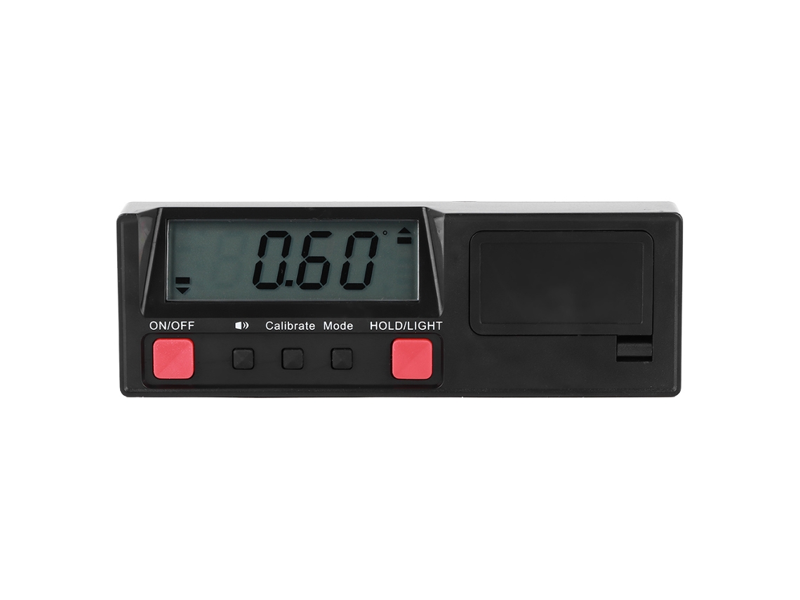 Nível Inclinômetro Magnético Digital com Display Eletrônico Medidor de Ângulo Preciso Protractor