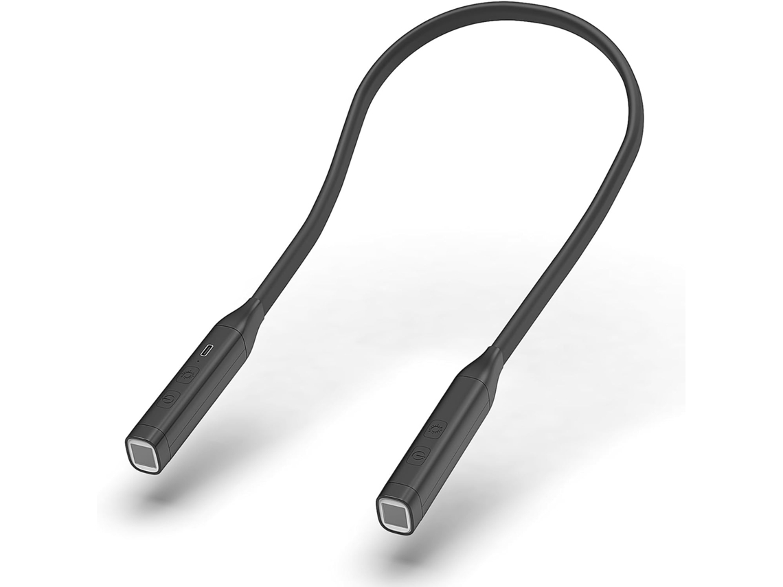 Luminária De Leitura Recarregável Hanzete Com 3 Cores Brilho Ajustáveis, Suave Para Os Olhos, Luminária De Mesa Com