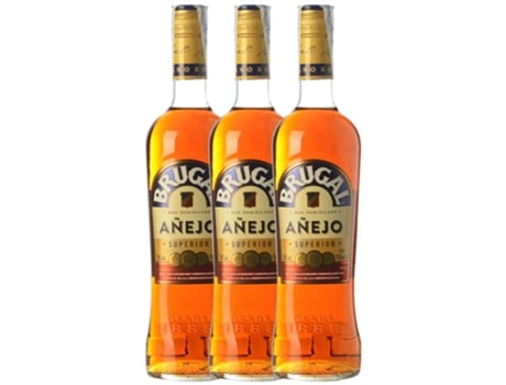 Rum Brugal Añejo 1 L (Caixa de 3 unidades)