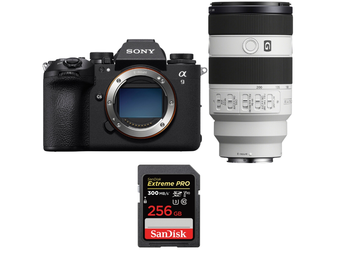 A9 Iii + Fe 70 200mm F/4 Macro G Oss Ii + 1 Sandisk 256gb Uhs ii 300mb/s + Ebook “20 Dicas para Fotos Que Impressionam” SONY