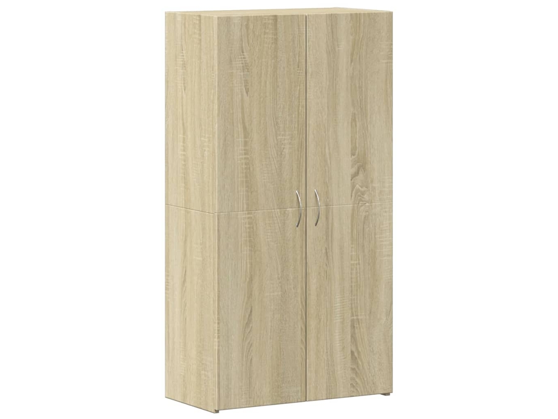 Arquivador VIDAXL Marrom Madeira processada (60x32x115 cm)