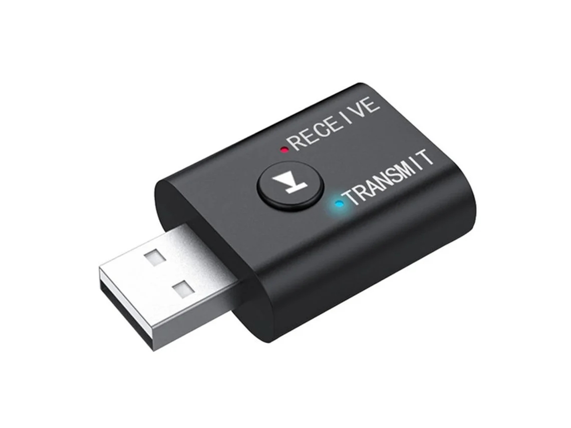 Transmissor Receptor Udio 2 Em 1 Bluetooth 5.0 Aux Usb Orysin