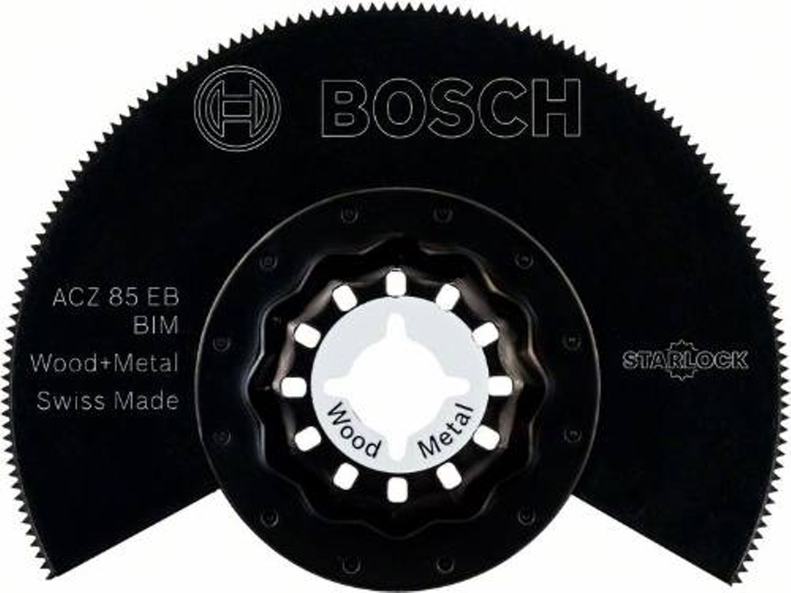 Lâmina de Serra de Segmento BOSCH Bim Acz 85 Eb Madeira e Metal 85 mm
