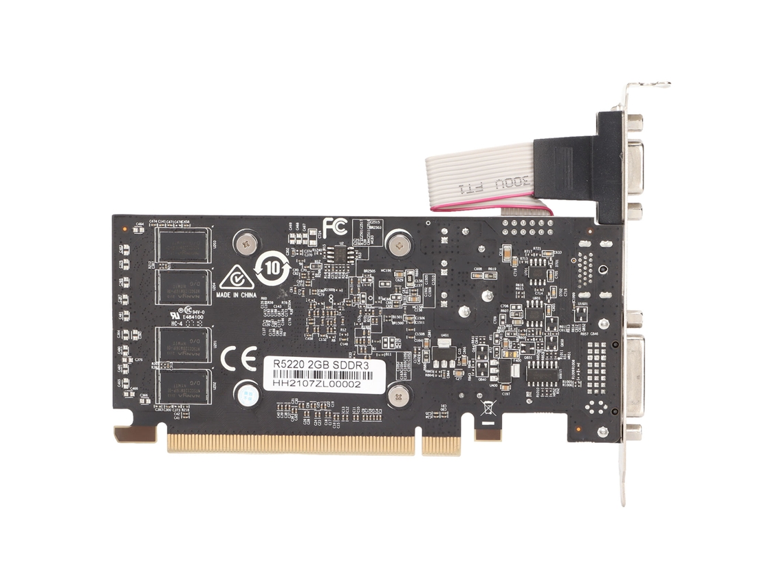 Placa De Vídeo Gamer R5 220 2g Sddr3 Para Desktop, Acessório De Computador Discreto