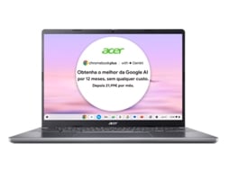 Portátil ACER Chromebook Plus 514 CB514-3H com Google AI (14