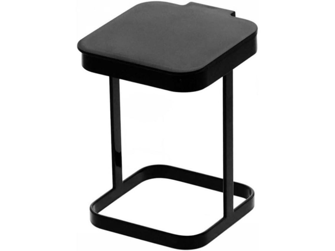 Soporte Para Sacos De Lixo De Metal Portátil Com Tampa, Ideal Para Cozinha, Banheiro E Escritório, 11.5x16.7cm