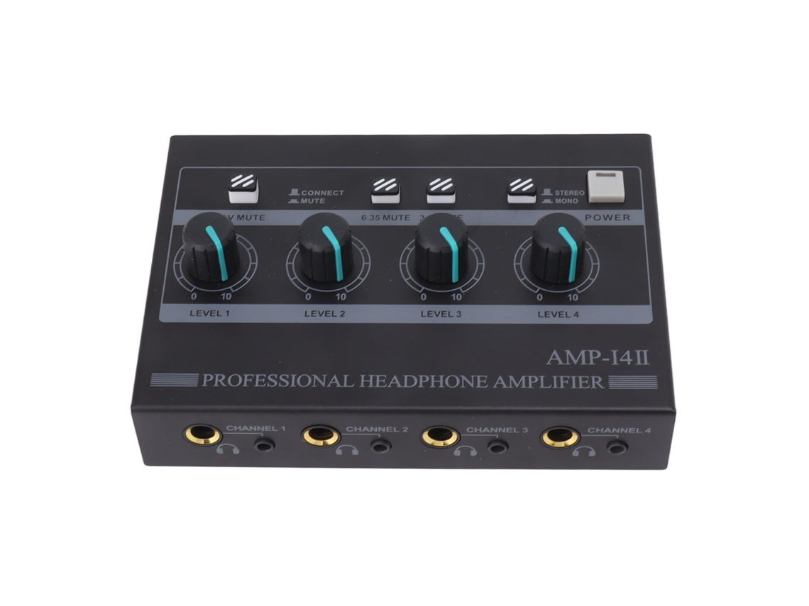 Pré Amplificador Phono, Metal, 100-240V, Para Tocadiscos S/MARCA