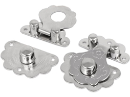 Caixa de Joias em Formato de Flor com Fecho 33x32x10 mm CHABERLU