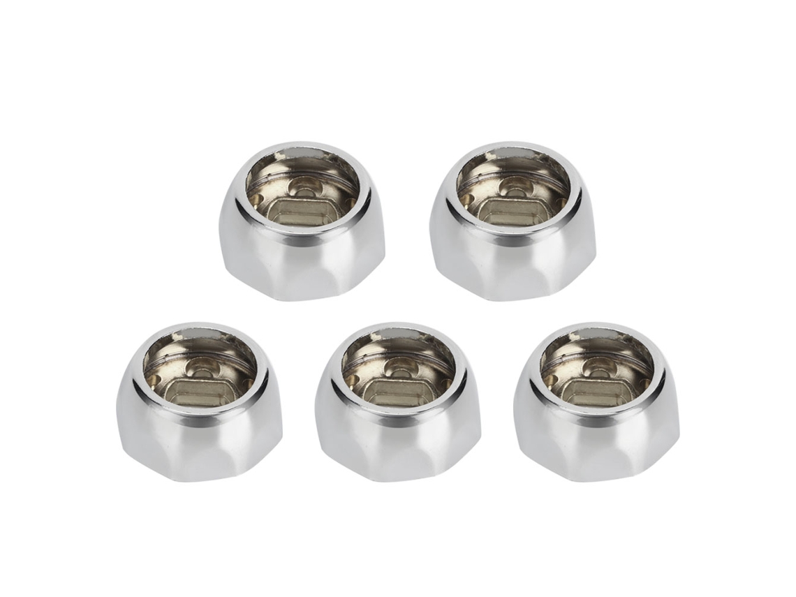 Base Redonda Para Cabideiro Haste (pacote Com 5, Flange Octogonal)