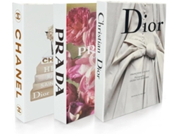 Lote De 3 Livres Factices Para Mesa Baixa, Faux Livres Para Decoração De Interiores, Biblioteca, Salão,