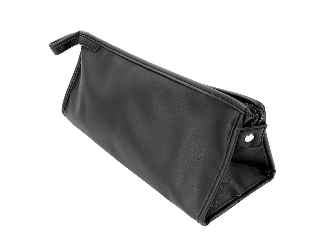 2026 bolsa de Armazenamento Impermeável de Couro Pu para Secador de Cabelo com Gancho