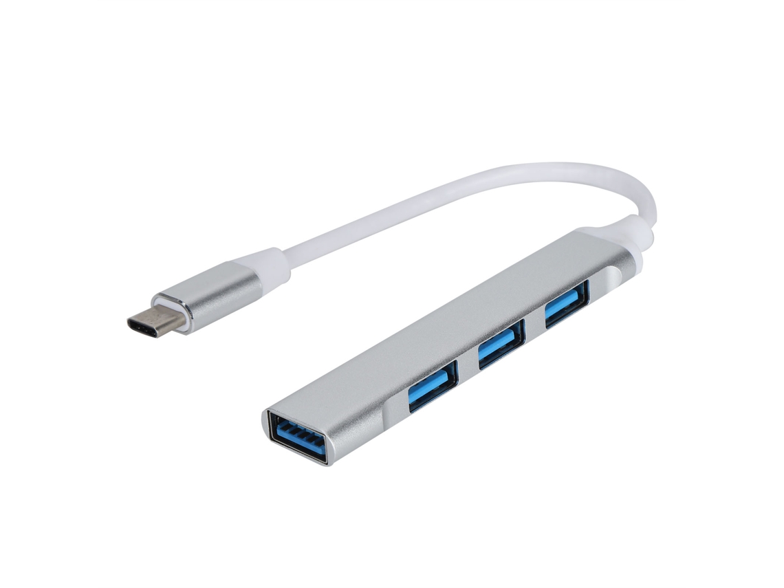 Hub USB-C 4 em 1 com Adaptador Multiportas CHABERLU