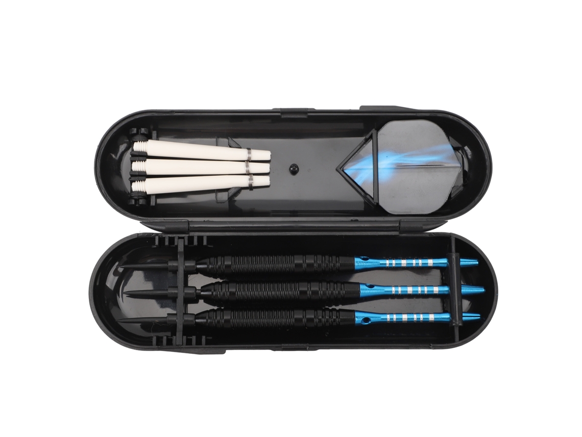 Vlrla-set De Dardos Com Pontas De Metal Profissionais Com Estojo Estilo Grip Firme Maior Precisão Azul