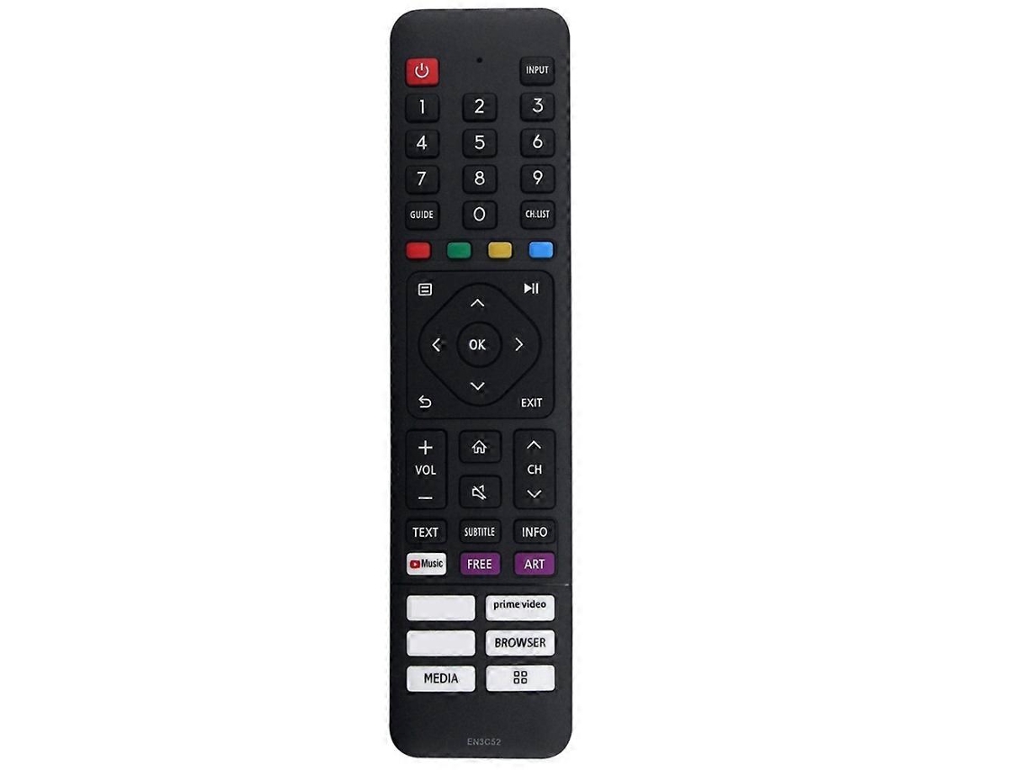 Controle Remoto En3c52 De Substituição Para Tv Hisense.