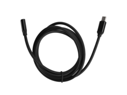 Aetheria cabo de Extensão Type c Macho para Fêmea 1.5m 3a 60w para Celulares Laptops Tablets