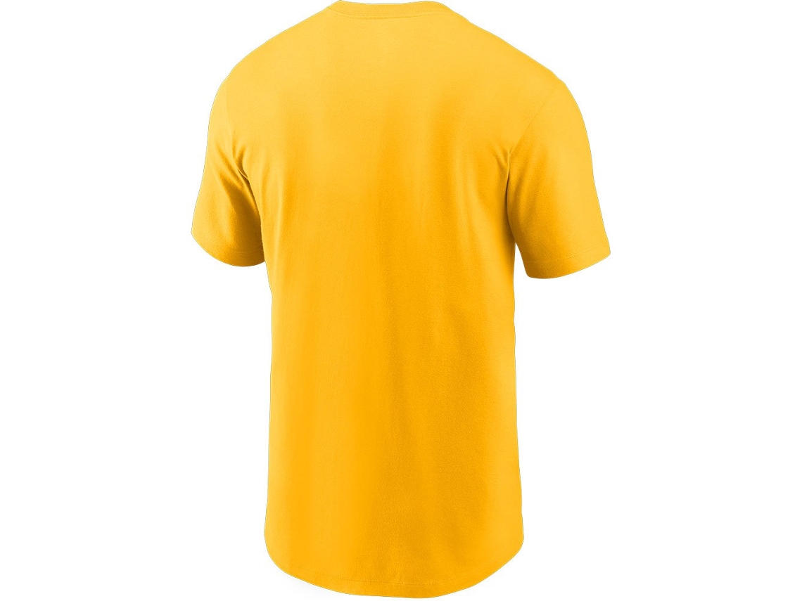 Camiseta de Manga Curta Mlb Pittsburgh Pirates Large Logo Laranja Lnike
