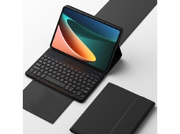 Capa Teclado AQUAFORGE para Lenovo Idea Tab Pro 12.7 Polegadas 2025, Preta