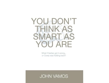 Livro You Dont Think As Smart As You Are What If Gerber Got It Wrong... Or Covey Was Holding Back? De John Vamos (inglês)