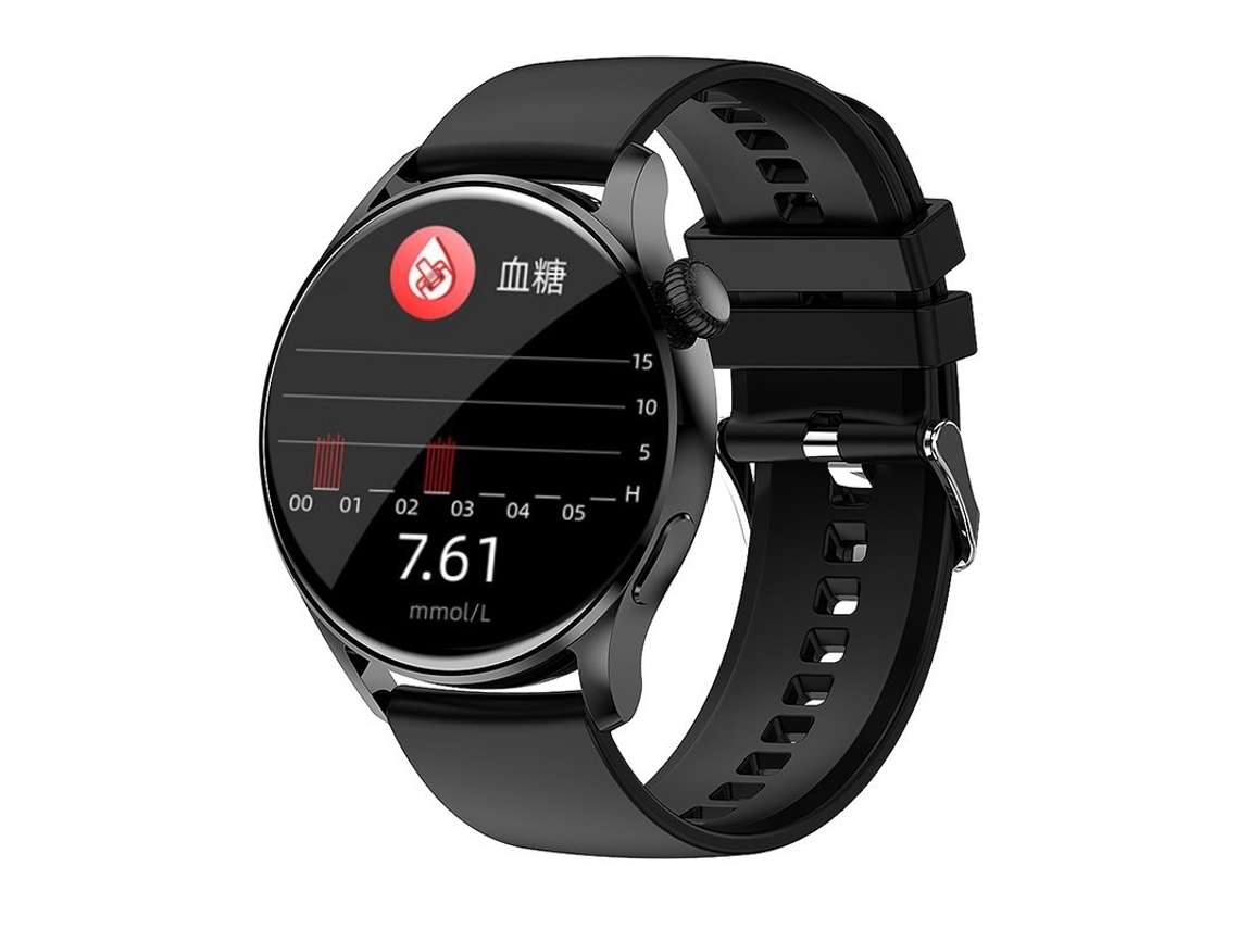 Smart Watch SHAH ARPAN: Monitoramento Avançado Da Saúde Preto