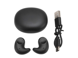 Fones De Ouvido Sem Fio Invisíveis Para Dormir Com Bluetooth 5.3 E Visor De Bateria Led Para Dormir, Trabalhar E Dirigir. Ly Ebike