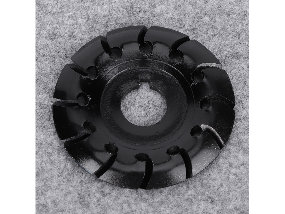 Hoja De Forma Para Esmeril Angular De Carpintería Acero Manganeso Durecido 65x16mm 12 Dientes Disco De Tallado