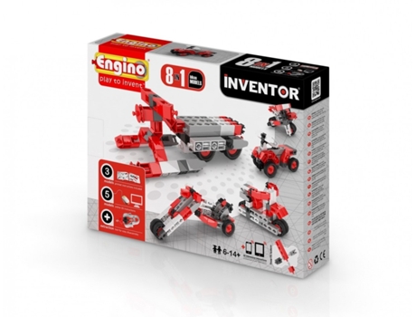 Construção  Inventor (8 Modelos - Motocicletas)
