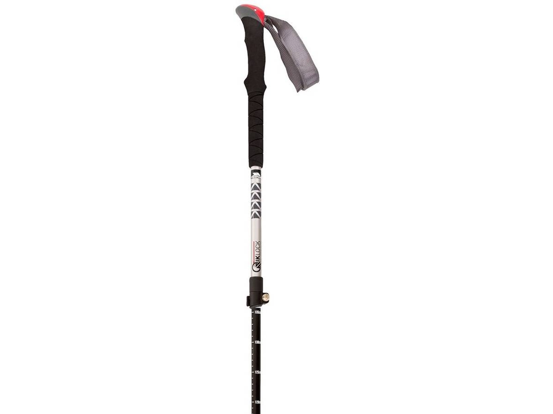 Bastões De Caminhada TRESPASS Qiklock 1 Unidade (Preto - 63-135 cm)