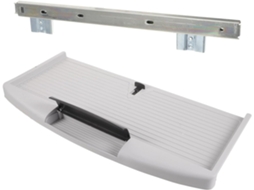 Bandeja Grande Para Teclado, Bandeja Deslizante Para Gaveta De Teclado Sob A Mesa, Corrediças Para Gaveta De Teclado