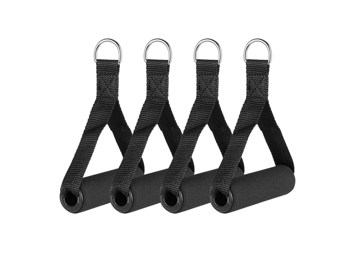 Alça para Faixa de Resistência 4 Peças Anel em D Espuma AQUAFORGE