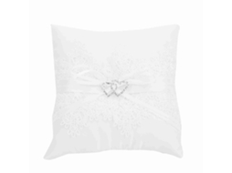 Laxiscreed Cesto De Flores Com Anel E Travesseiro De Seda Ivory Para Decoração E Presentes