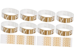 Pulseiras Ultechnovo Vip, Pacote Com 400 Unidades, À Prova D Água, Ideias Para Festivais, Shows E Festas, Unissex E