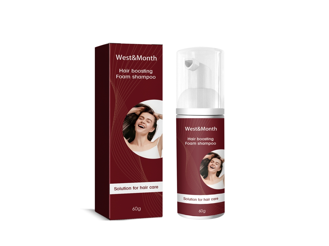 Shampoo de Espuma Revitalizante para Cabelo Liso, Grosso, com Volume e Força LAXISCREED